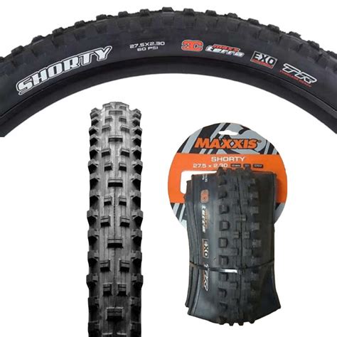 Pneu Bike Maxxis Shorty 27 5x2 30 Kevlar 3c Exo Tubeless Bike Mania