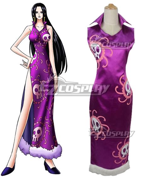 One Piece Boa Hancock Cheongsam Cosplay Costume