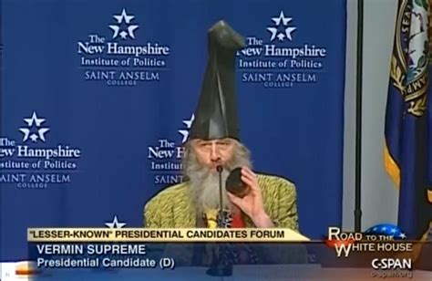 On The Campaign Trail With Vermin Supreme Arnold Zwickys Blog