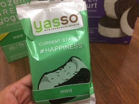 Inside Scoop Yassos New Frozen Greek Yogurt Sandwiches Frozen Greek