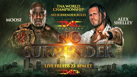 Special No Surrender Rules Match Stipulation Added To World Title