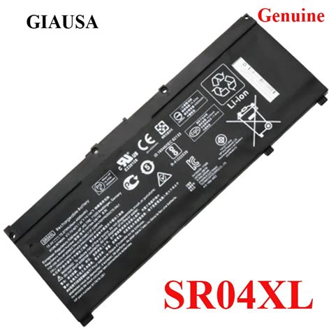 Genuine Sr Xl Laptop Battery For Hp Omen Ce Ce Ng