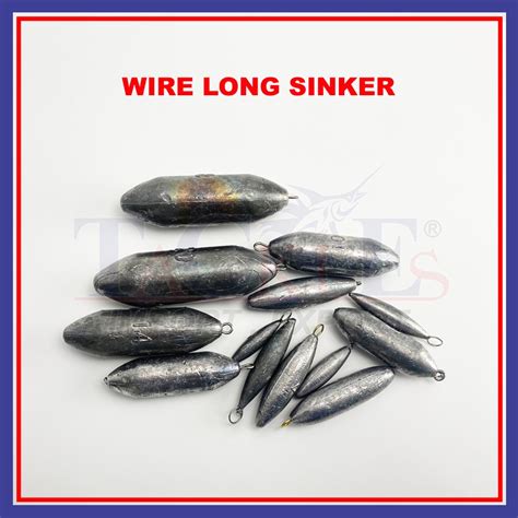 Batu Ladung G G Wire Long Sinker Long Drop Sinker Batu Ladung