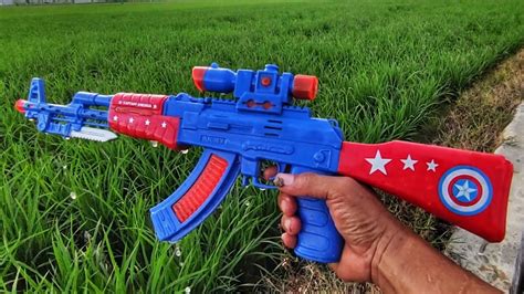 Senjata Mainan Tembak Tembakan Nerf Shotgun Ak Sniper Rifle Glock