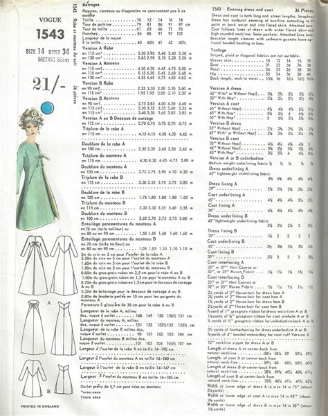 1965 Vintage VOGUE Sewing Pattern B34 EVENING DRESS COAT 1628 By