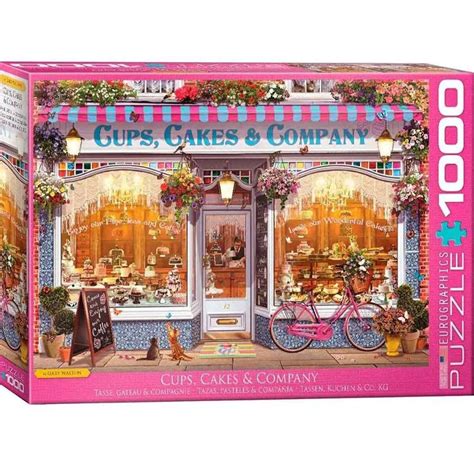 Comprar Puzzle Eurographics Piezas Tazas Pasteles Y Compa A