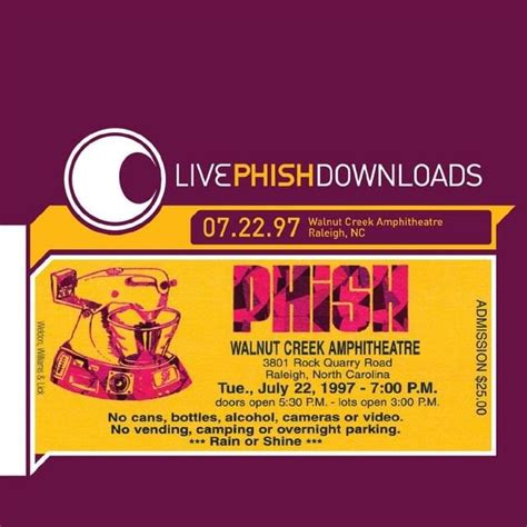 Phish - Live Phish Downloads 07.22.97 Lyrics and Tracklist | Genius