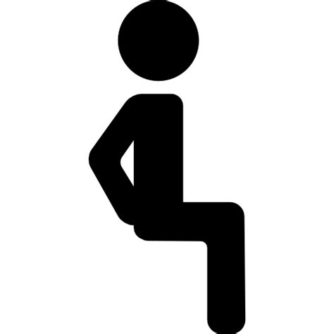 Sitting Man Icon