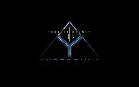 Terminator Black Logo Cyberdyne Skynet HD Wallpaper Movies And Tv