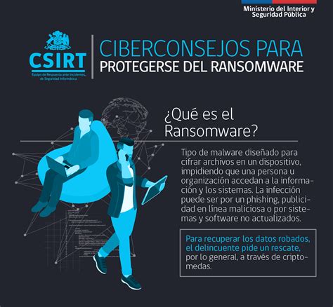 Ciberconsejos Para Protegerse Del Ransomware Csirt De Gobierno