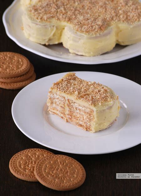 Tarta De Galletas Mar A Receta De Postre F Cil Y Sencilla