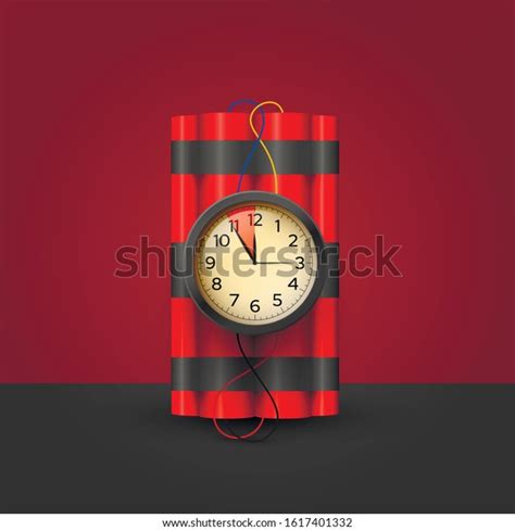 Bomb Timer Realistic 3d Vector Illustration Stock Vector (Royalty Free) 1617401332 | Shutterstock