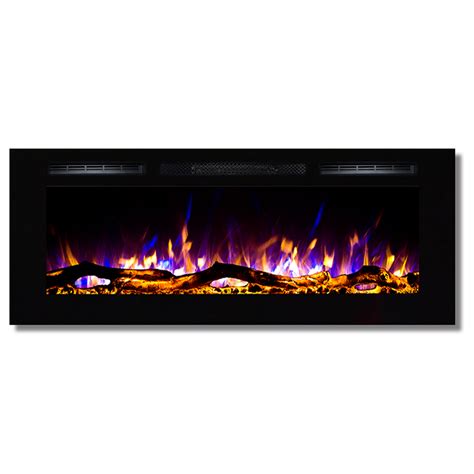 Fusion 50 Inch Built In Ventless Heater Recessed Wall Mounte