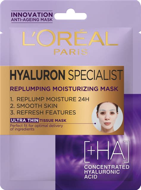 L ORÉAL PARIS Hyaluron Specialist maseczka w twarzy w płachcie