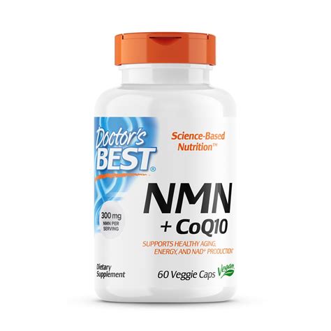 Doctor S Best NMN CoQ10 300 Mg 60 Veggie Caps Vitacost