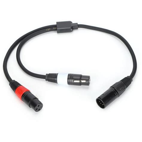 Jorind 5pin Xlr Male To Dual 3pin Xlr Female Cable 16 Feet Ysplitter Audio Cable