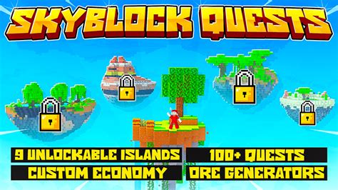 Skyblock Quests By Skilendarz Minecraft Marketplace Map Minecraft