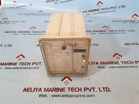 ABB SPAJ 140C OVER CURRENT AND EARTH FAULT RELAY Aeliya Marine