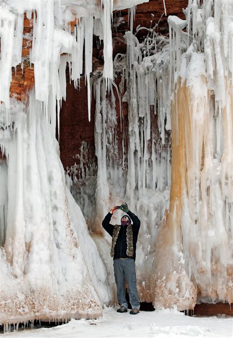 Photos Of Lake Superior Wisconsin Ice Caves Business Insider