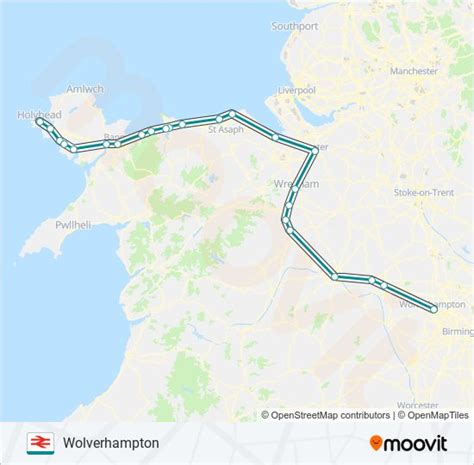 Transport For Wales Route Schedules Stops Maps Wolverhampton