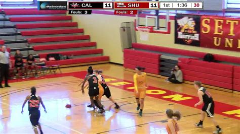 Seton Hill Vs California Pa Women Basketball Westmorelandsports