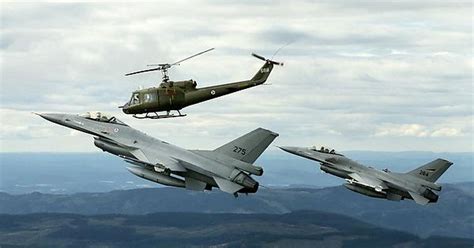 How Slow Can You Go Rnoaf F16’s Trying To Follow The Bell Uh 1b’s Max Speed Of 120knots The