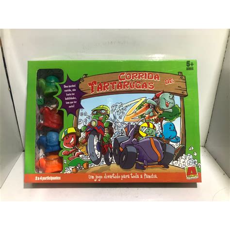 Jogo Corrida De Tartarugas Algazarra Shopee Brasil