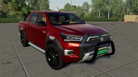 Мод Nx3d Toyota Hilux 2021 для Farming Simulator 2019