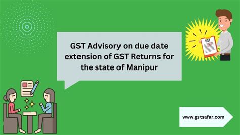 GST Advisory On Due Date Extension Of GST Returns GSTSafar