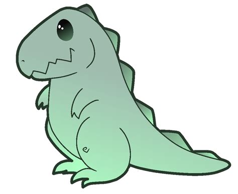 Chibi Dino Colored By Kawaiipikachu12 On Deviantart