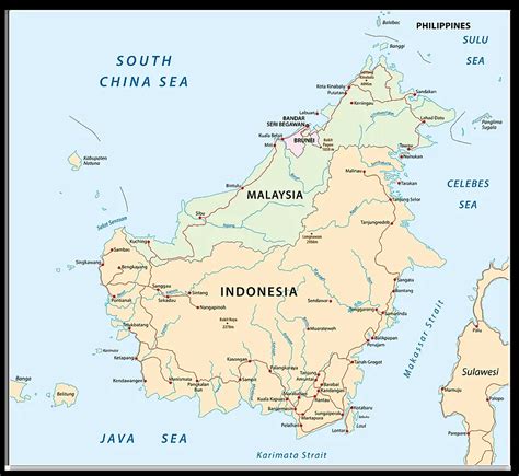 archipelago map indonesia finie ramos    malaysia borneo