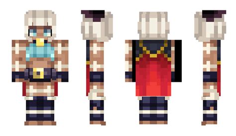 Skullgirls Minecraft Skin 64x64 Steve