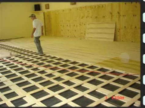 Sprung Dance Floor Construction - Carpet Vidalondon