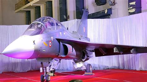 Hal Hands Over First Lca Tejas Twin Seater Aircraft To Air Force