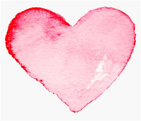 Watercolor Painting Heart Watercolor Heart Png Transparent Png Kindpng