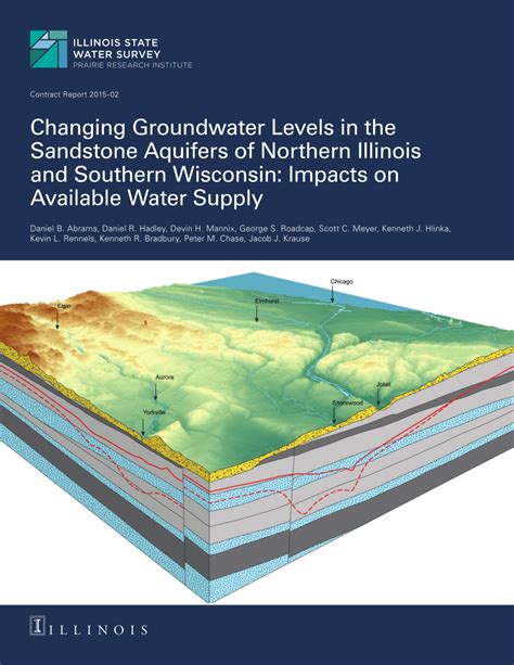 Pdf Changing Groundwater Levels In The Sandstone Aquifers Of Northern