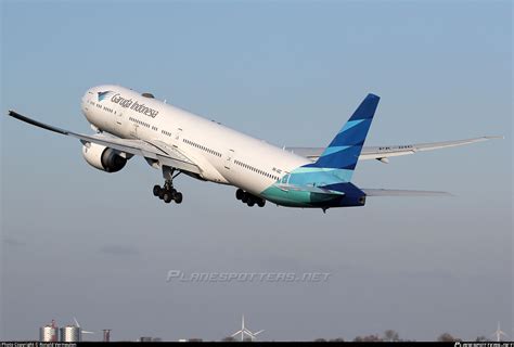 PK GIC Garuda Indonesia Boeing 777 3U3ER Photo By Ronald Vermeulen ID