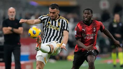 Link Live Streaming Ac Milan Vs Juventus Serie A November Laga