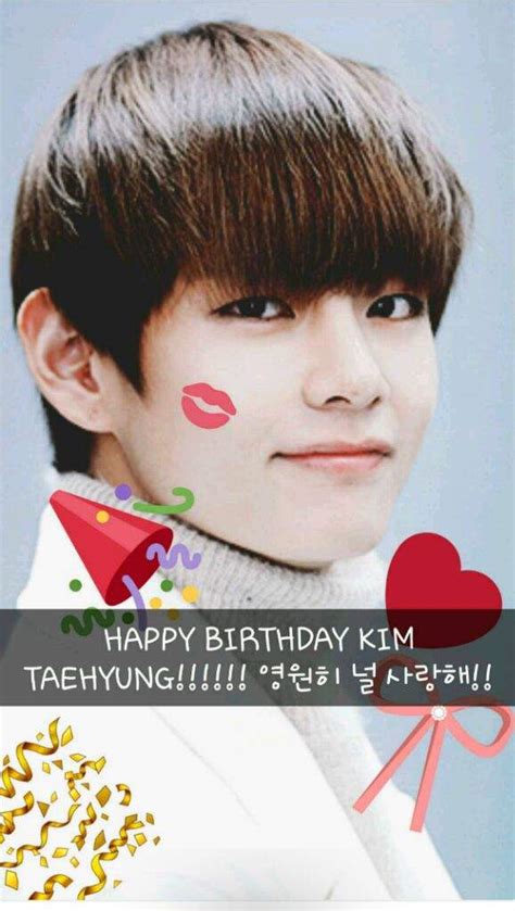 Happy Birthday Kim Taehyung Army S Amino