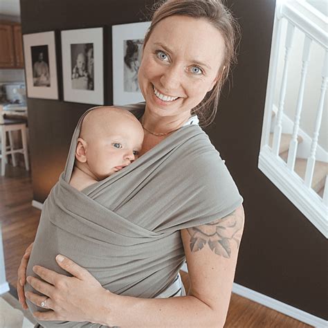 Newborn Baby Wrap Sling Positions