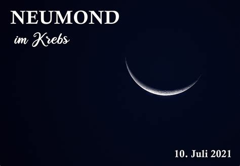 Neumond Im Krebs Juli Astrolevel