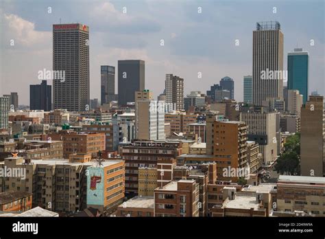 Johannesburg Gauteng South Africa Sept 19 2020 Aerial View Of The