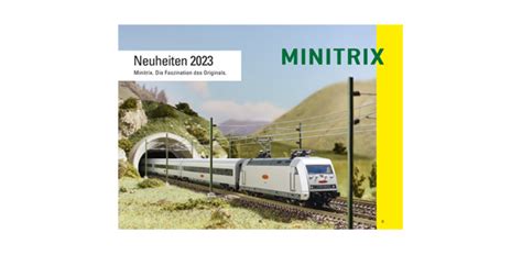 Minitrix 383054 Neuheiten 2023 Kataloge N Modellbahn Katalog