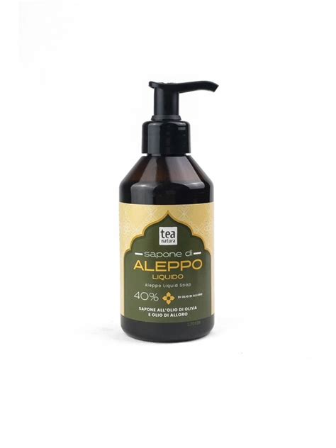 Sapone Di Aleppo Liquido Ml Teanatura Naturaethna