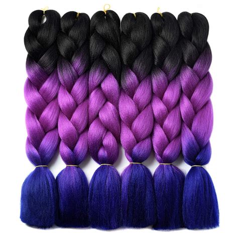 Buy Ombre Braiding Hair Kanekalon Braiding Hair Synthetic Hair Extensions For Braiding Crochet