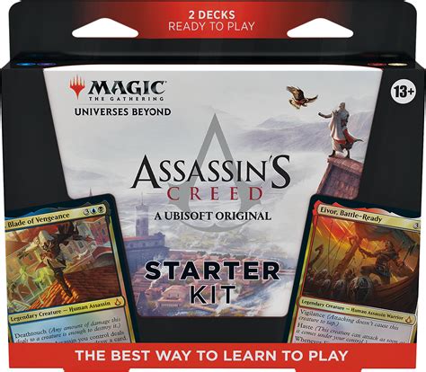 Magic The Gathering Assassin S Creed Starter Kit Decklists