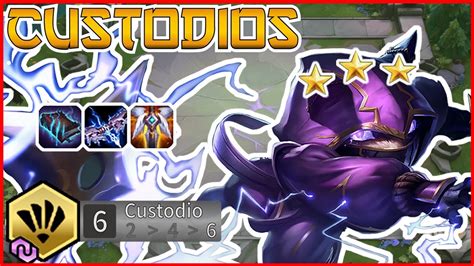 Composicion Custodio 💂x6 Kennen 3 Estrellas⭐⭐⭐ En Tft Teamfight