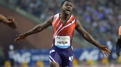 Justin Gatlin ‘breaks’ Usain Bolt’s record, runs 100m in 9.45 seconds ...