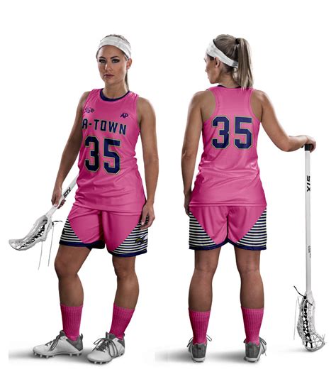 Featured Womens Arlington Lacrosse Uniform All Pro Team Sports