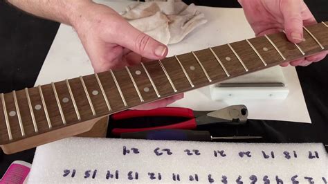 Stewmac Build 3 Installing Frets Youtube